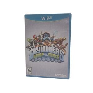 Skylanders Swap Force Nintendo Wii U Authentic Video Game Disc Case Activision
